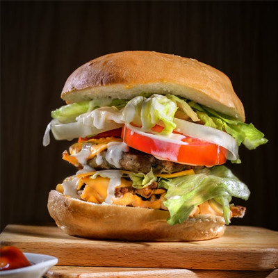 Promoção de hambúrguer