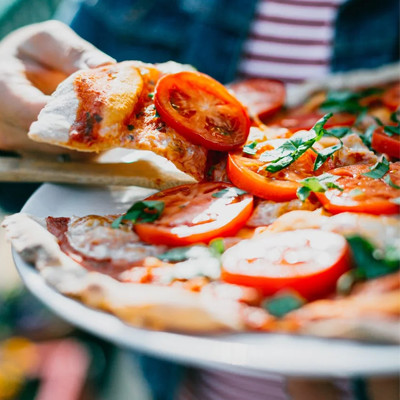 Promoção de pizza